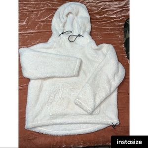 PINK Sherpa pullover